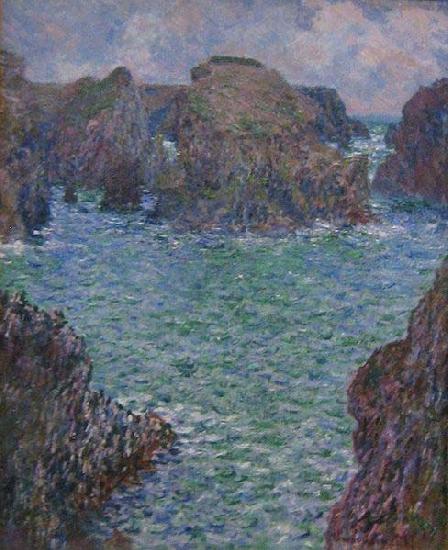 Claude Monet Port Goulphar Sweden oil painting art